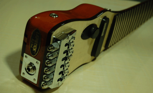 Lapstick travel guitar - custom